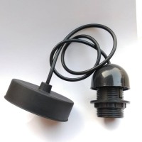 E27 plastic droplight lamp holder, pendant light