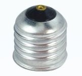 E27/27 SMALL EYELET AL LAMP CAP